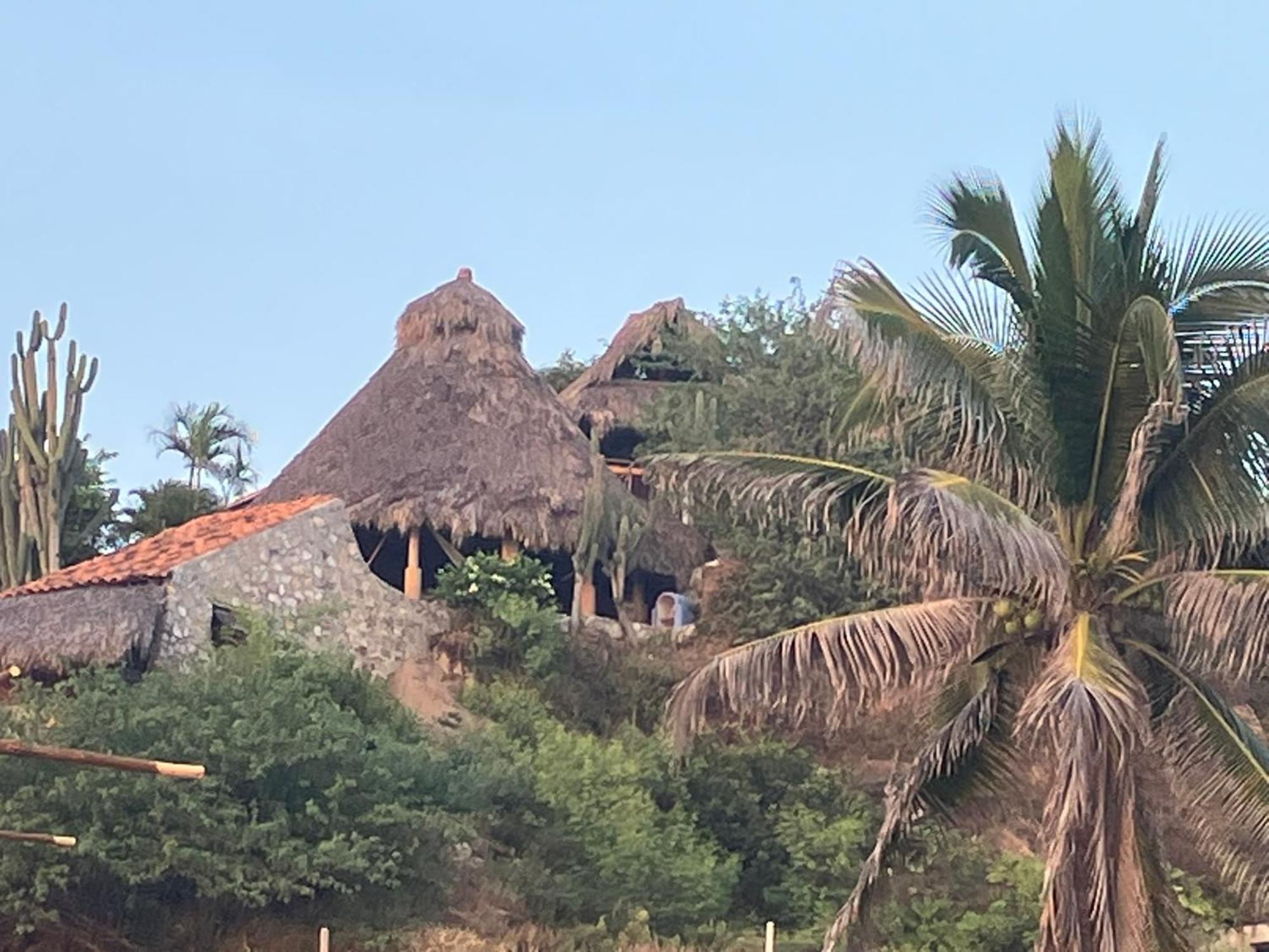 La Loma Linda, Bungalows, Yoga And Feldenkrais, Starlink Internet Zipolite Exteriör bild