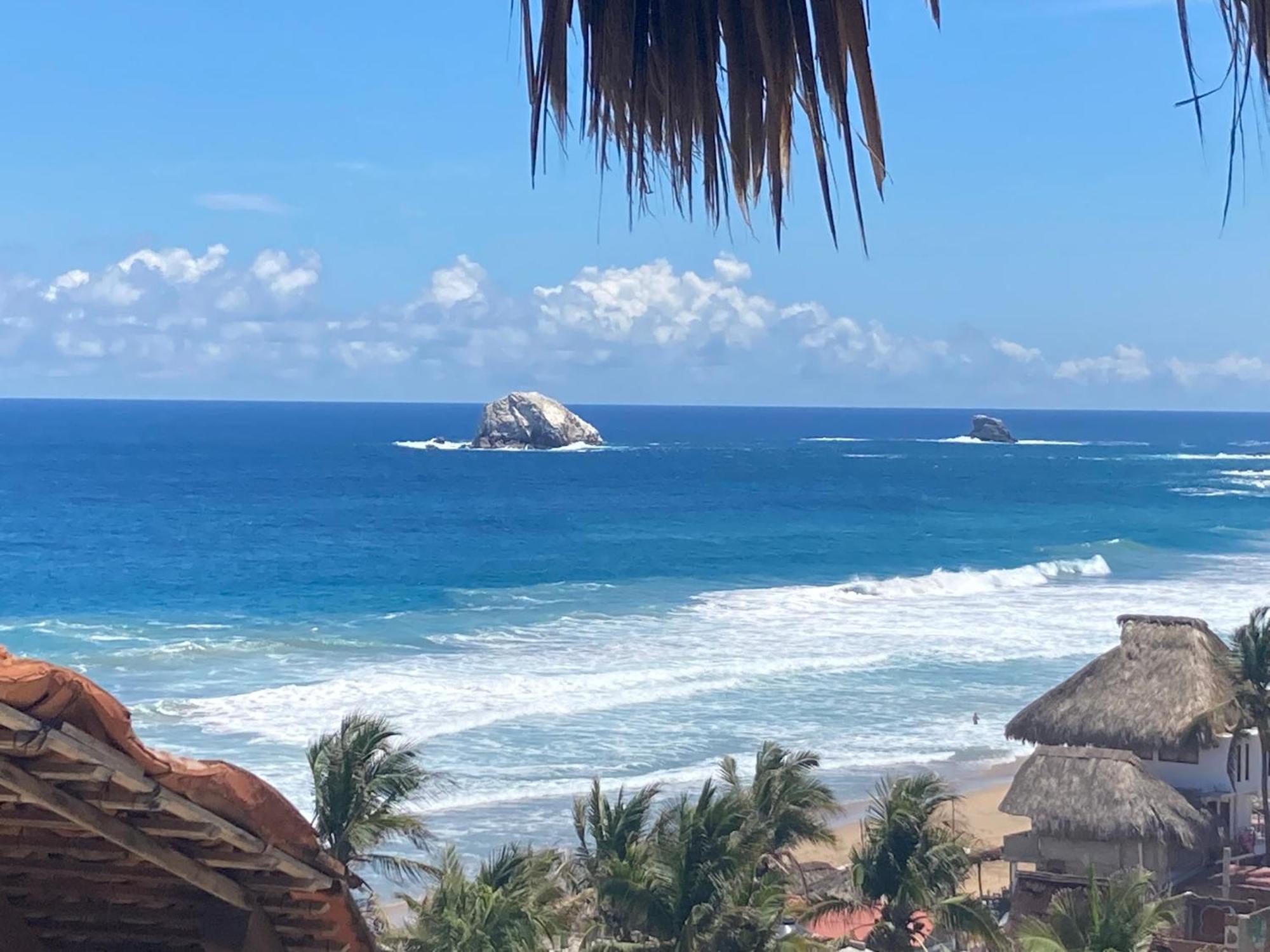 La Loma Linda, Bungalows, Yoga And Feldenkrais, Starlink Internet Zipolite Exteriör bild